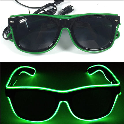 Party Favors Women LED Neon Glow Party Sunglasses - Party Favors - The vinyl Clock - Mad Fly Essentials