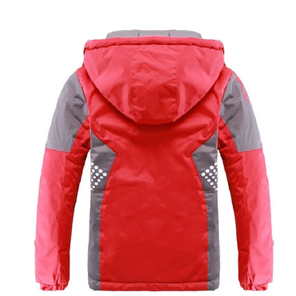 Jacket Boy Winter Blue Fleece Detachable Hood Outerwear - Jacket - Top Sky Kids - Mad Fly Essentials