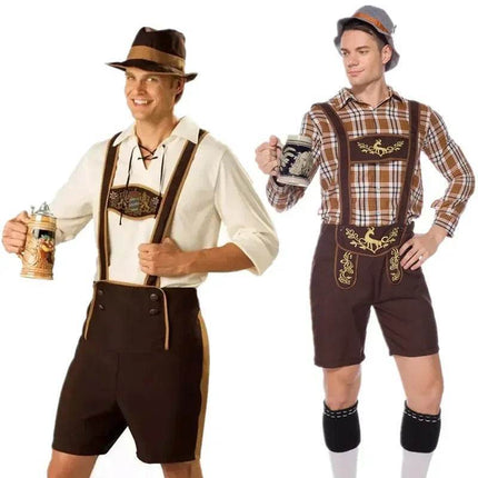 Men Oktoberfest Bavarian Bartender Costume - Mad Fly Essentials