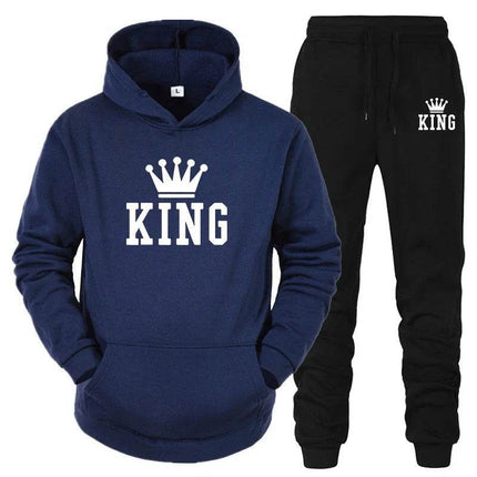 Men Women White Black King Queen Tracksuits - Mad Fly Essentials