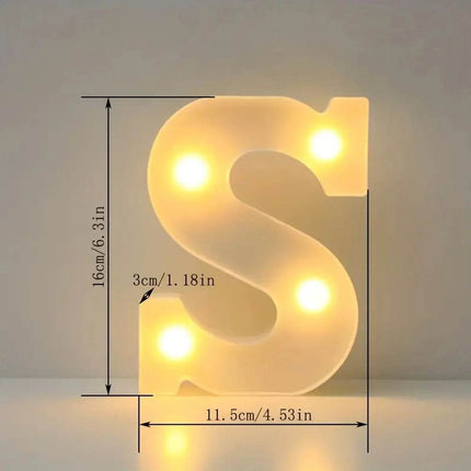 Wedding Decor Led Light Number Letters Sign - Mad Fly Essentials