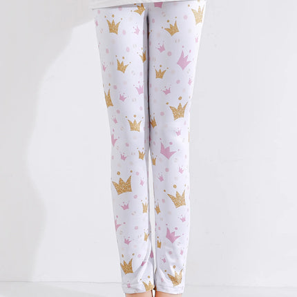 Leggings Baby Girl Floral 3D Pencil Pants - Leggings - LMOFA - Mad Fly Essentials