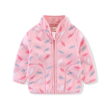Jacket Girl Heart Zipper Autumn Casual Outerwear - Jacket - Vikita - Mad Fly Essentials