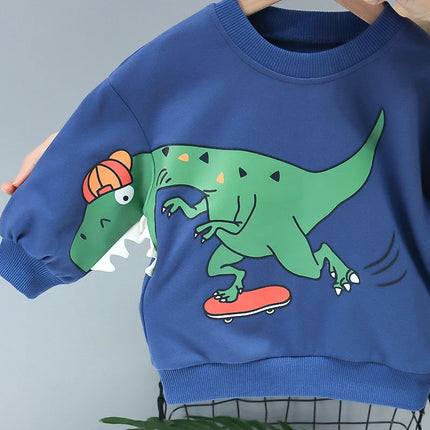 Baby Boys Spring Animal Dinosaur Clothing Set