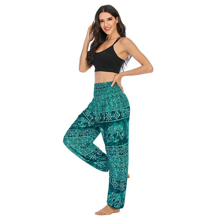 Women Boho Casual Fitness Yoga Harem Pants - Mad Fly Essentials