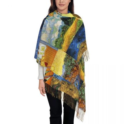 Scarf Women Girl With a Pearl Earring Women Accessories - Scarf - PMRUN - Mad Fly Essentials