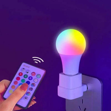 Multicolor E27 RGB Smart LED Bulb - Mad Fly Essentials