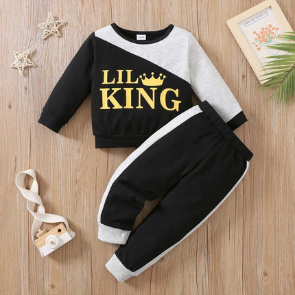 Baby Boys 2pc Lil King Tracksuit