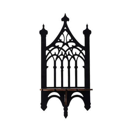 Home Decor Medieval Black Vintage Gothic Candle Holder - Home Decor - Medieval Decor - Mad Fly Essentials
