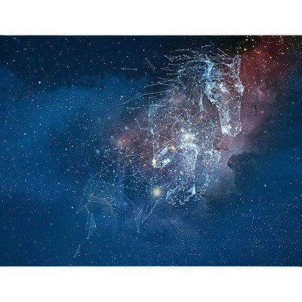 Custom 3D Starry Night Mural Wallpaper - Mad Fly Essentials