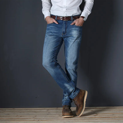 Jeans Men Designer Business Fashion Trousers - Jeans - Brother Wang - Mad Fly Essentials