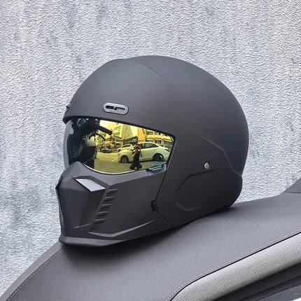 Motorcycle Helmet Double Visor 3D Dragon Helmet - Motorcycle Helmet - LVS - Mad Fly Essentials