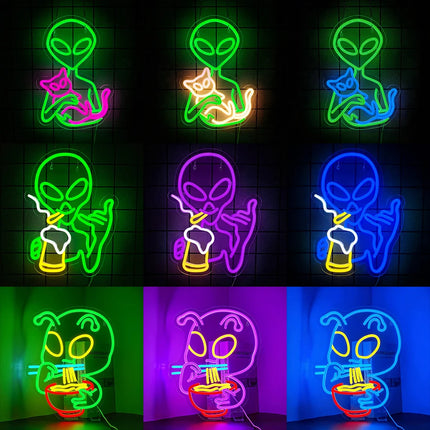 LED Night Light Tiki Bar Animal Neon Signs - LED Night Light - Brochao LED Lighting - Mad Fly Essentials