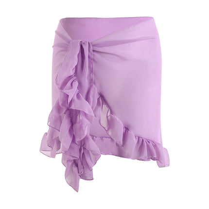 Swimwear Set Women Solid Beach Wear Skirts - Swimwear Set - Blitz Swimwear - Mad Fly Essentials