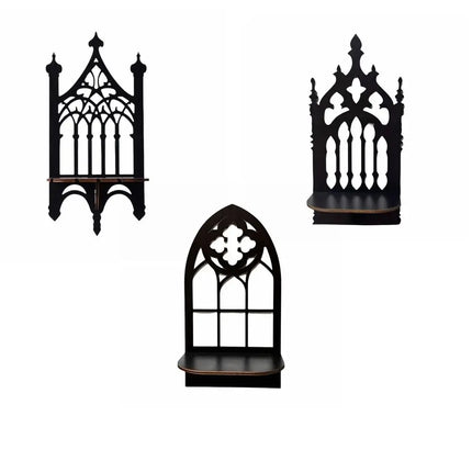Home Decor Medieval Black Vintage Gothic Candle Holder - Home Decor - Medieval Decor - Mad Fly Essentials