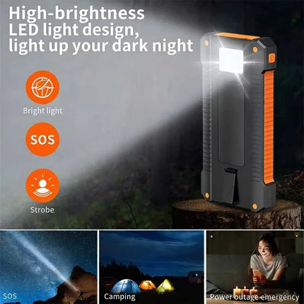 Home Essentials Portable Solar 20k mah Powerbank - Home Essentials - Tollcuudda - Mad Fly Essentials