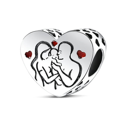 Women Accessories 925 Valentine Love Family DIY Jewelry Charm - Women Accessories - Valentines Day Specials - Mad Fly Essentials