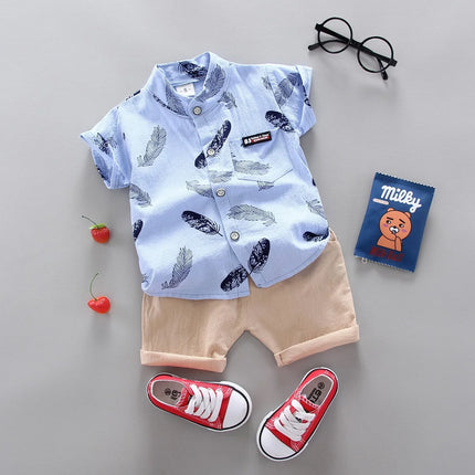 Baby Boy 2024 Summer Animal Clothing Sets