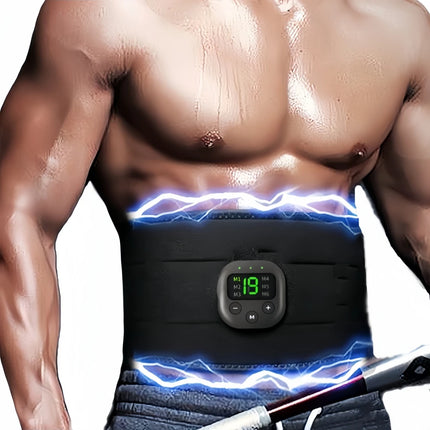 Men Smart USB EMS Muscle Stimulating Belt
