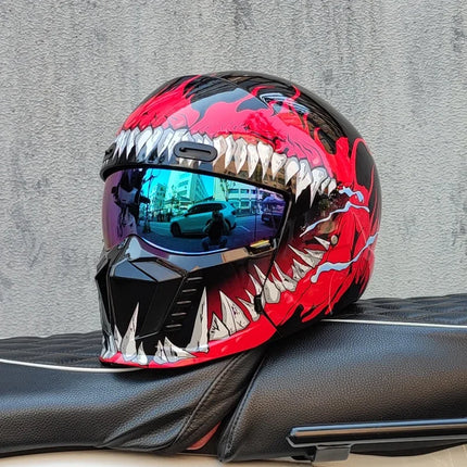 Motorcycle Helmet Full Face Combination Headphone Slot Helmets - Motorcycle Helmet  - MT - Mad Fly Essentials