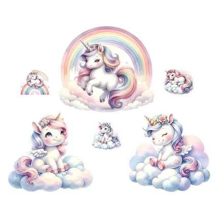 Girls Room 3D Unicorn Wall Stickers - Mad Fly Essentials