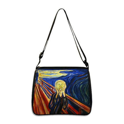 Van Gogh Oil Paintings Collage Handbag