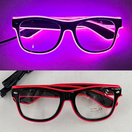 Party Favors Women LED Neon Glow Party Sunglasses - Party Favors - The vinyl Clock - Mad Fly Essentials