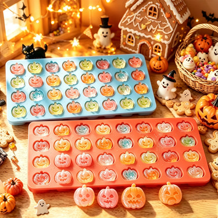 Cookie Cutter Halloween Pumpkin Head Ice Cube Silicon DIY Kitchen Mold - Cookie Cutter - Andralyn - Mad Fly Essentials