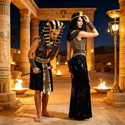 Costume Set Women Cosplay Egyptian Cleopatra Costume - Costume Set - Harleen Quinzel - Mad Fly Essentials