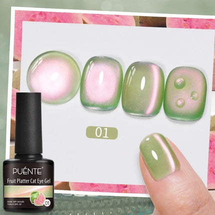 Nail Essentials Green Crystal Cat Magnetic Gel Polish - Nail Essentials - Rikonka - Mad Fly Essentials