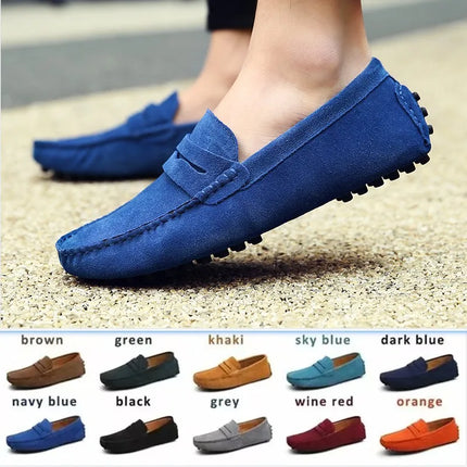 Men Leather 38-50 Business Casual Loafers