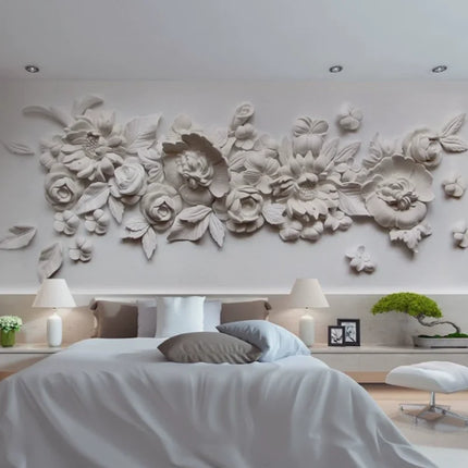Wallpaper Custom Relief 3D Peacock Beauty Mural Wallpaper - Wallpaper - Jiadou-Melin - Mad Fly Essentials