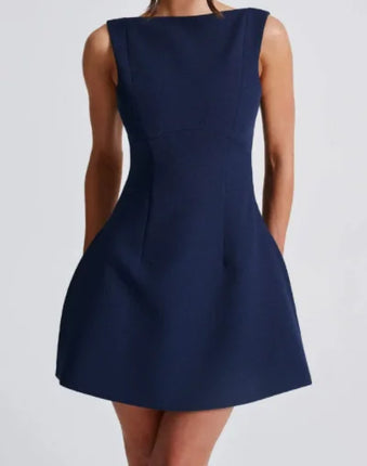 Mini Dress Women Backless Slim Summer Dress - Mini Dress - Miss Ord - Mad Fly Essentials