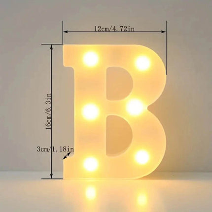 Wedding Decor Led Light Number Letters Sign - Mad Fly Essentials
