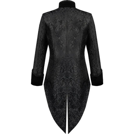 Costume Men Gothic Steampunk Medieval Victorian Jacket - Costume - Ejuhaoti - Mad Fly Essentials