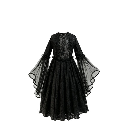 Costume Dress Girl Gothic Witch Halloween Costume - Costume Dress - 27kids - Mad Fly Essentials