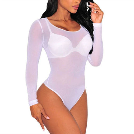 Women White Black Bodysuit Crop Top – Mad Fly Essentials