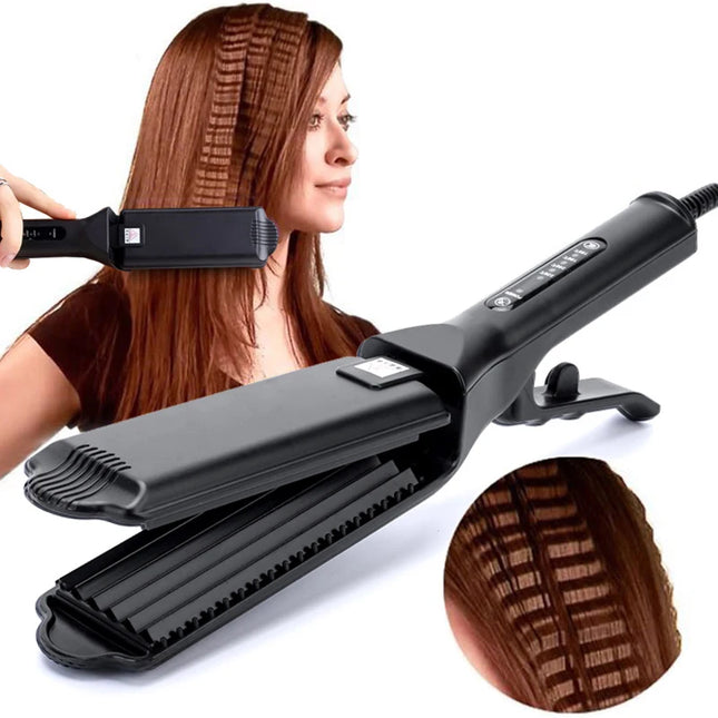 Professional Hair Crimper Corrugated Wave Curler