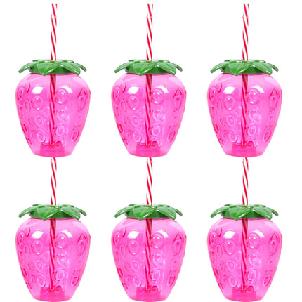 Party Essentials Pineapple Strawberry Fruit 8pc Cups - Party Essentials - 001 - Mad Fly Essentials