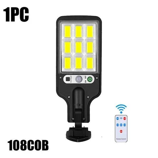 Solar Outdoor LED Motion Sensor Wall Lamp - Mad Fly Essentials