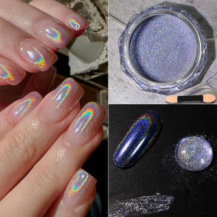Nail Essentials Rainbow Glitter Holographic Seasonal Decor Gel - Nail Essentials - Julystar - Mad Fly Essentials