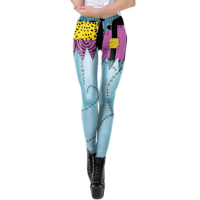Women Cosplay Zombie Series Fitness Leggings - Mad Fly Essentials