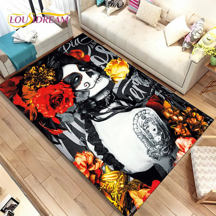 Home 3D Gothic Cat Area Rug - Home & Garden Mad Fly Essentials