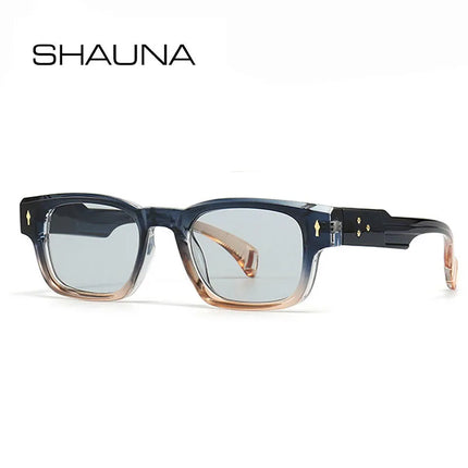Sunglasses Men Retro Rivets UV400 Square Eyewear - Sunglasses - Dawndesslo - Mad Fly Essentials