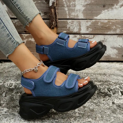 Sandals Women Fashion Summer Beach Platform Footwear - Sandals - Maogu - Mad Fly Essentials
