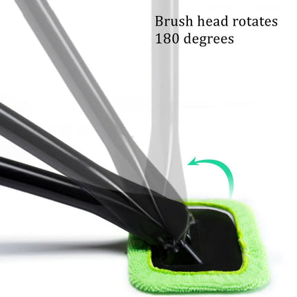 Auto Microfiber Window Brush Cleaning Kit
