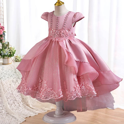 Princess Dress Baby Girl 3-12Y Petal Pink Bridesmaid Dress - Princess Dress - LJW - Mad Fly Essentials