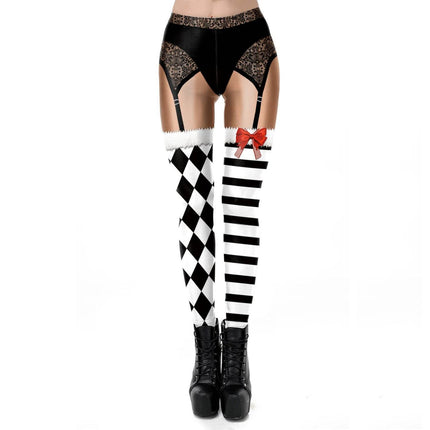 Gothic Women Bottoms Apparel Homewear Plus Activewear Halloween Skull 3D Fitness Leggings - Mad Fly Essentials