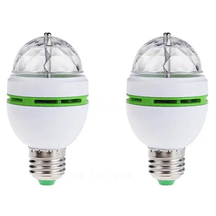 LED Party Light Birthday E27 Auto Rotating Stage Light - LED Party Light - Thebse - Mad Fly Essentials