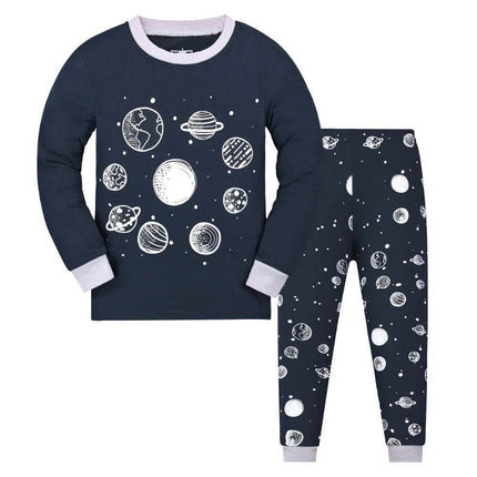 Baby Boy Long Space 2pc Sleepwear Pajama Set - Mad Fly Essentials